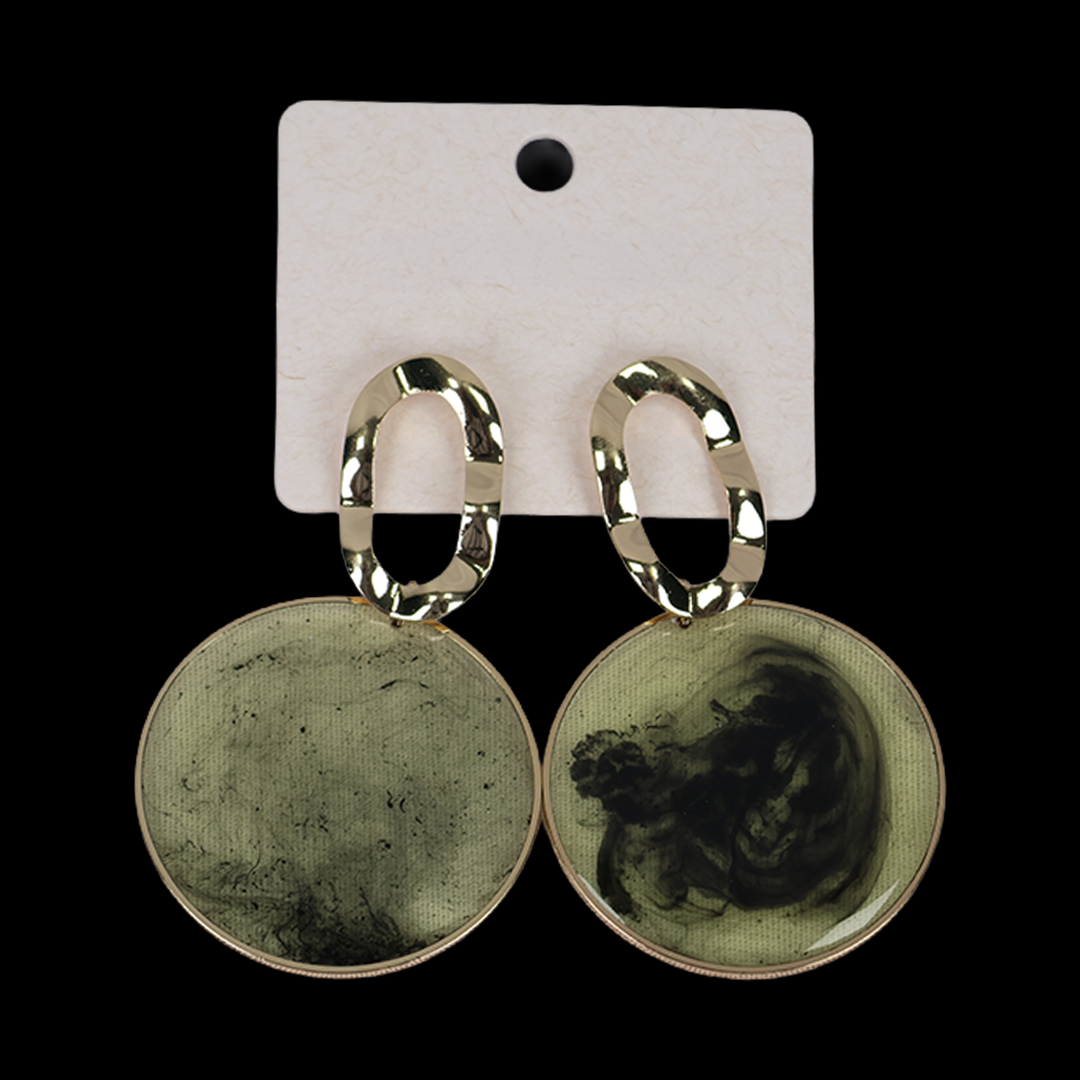 Luxaura Contemporary Circular Stud