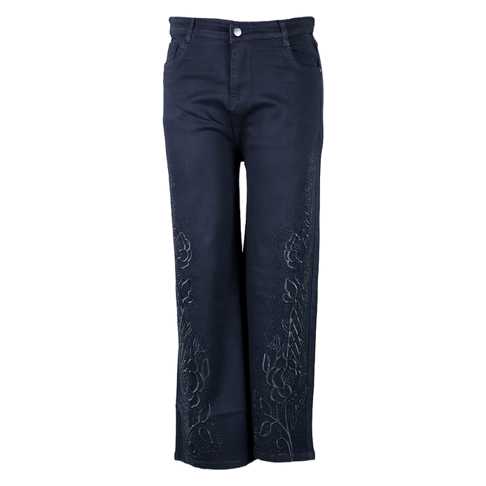 Luxaura Signature Black Onyx Straight Fit Jeans