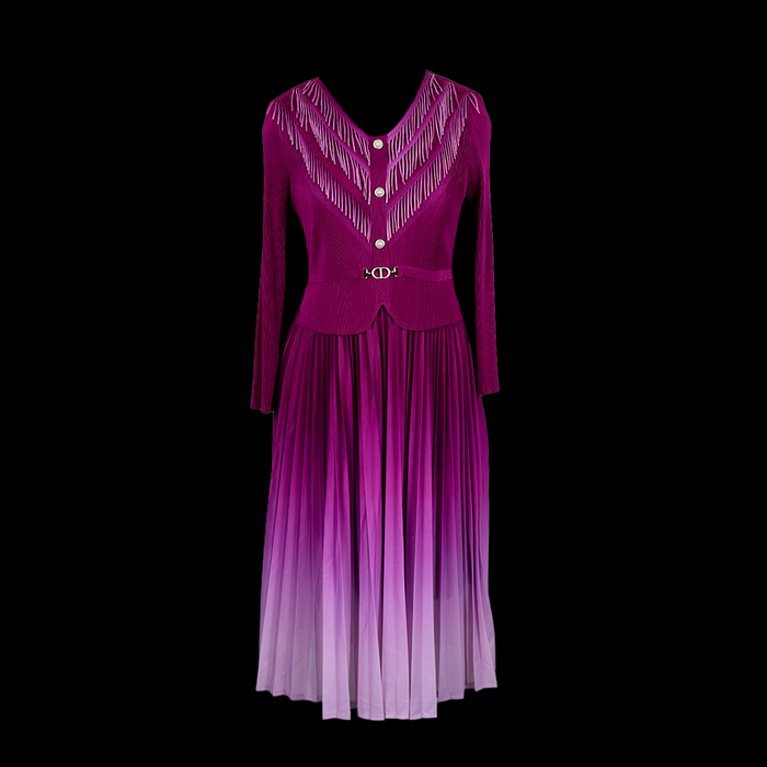 Kneatted Imported A-Line Gown