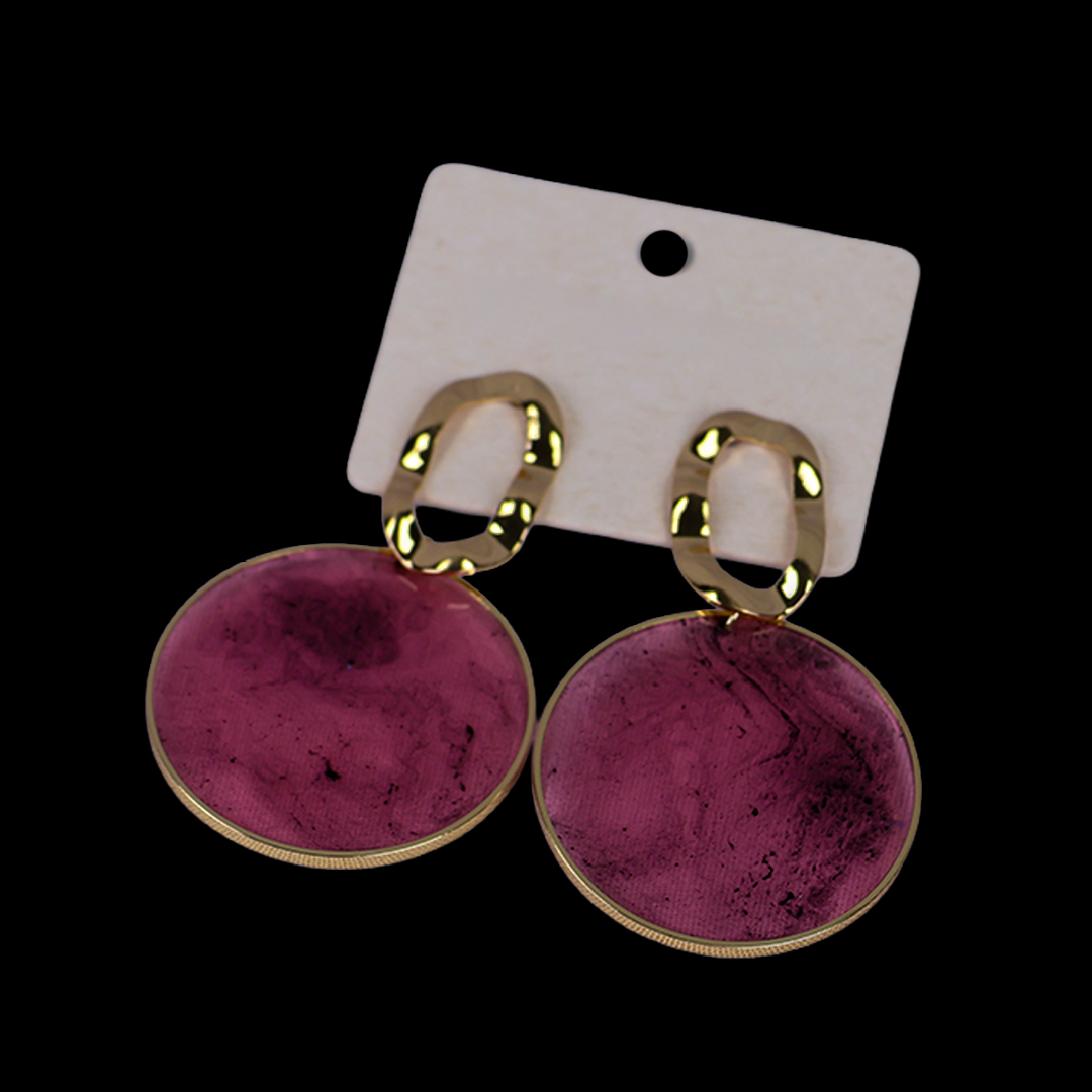 Luxaura Contemporary Circular Stud