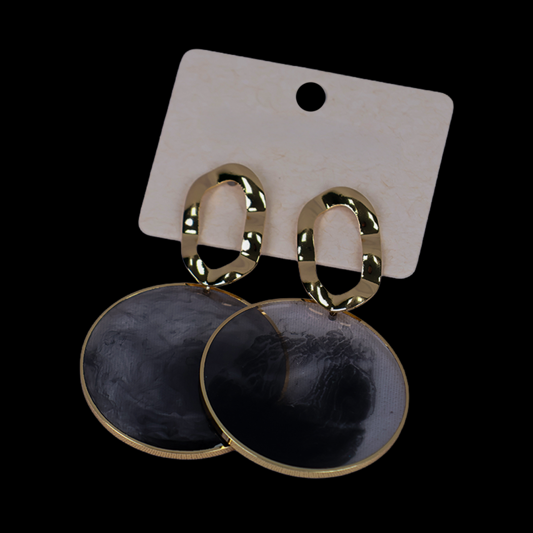 Luxaura Contemporary Circular Stud