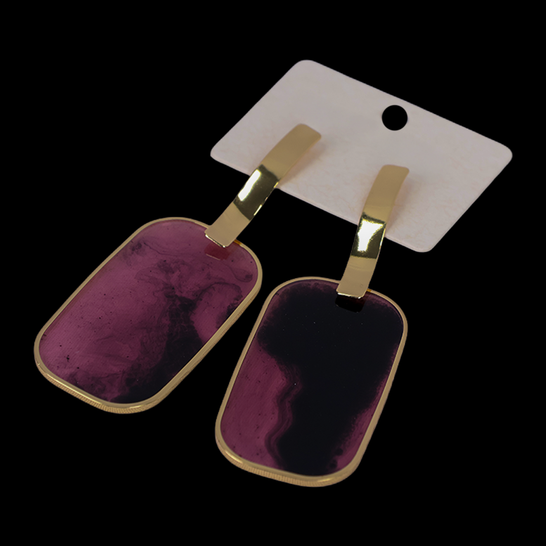 Luxaura Designer Geometeric Stud Earring