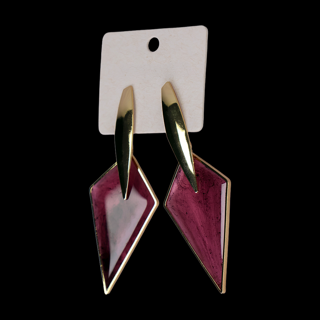 Luxaura Abstract Geometeric Studs