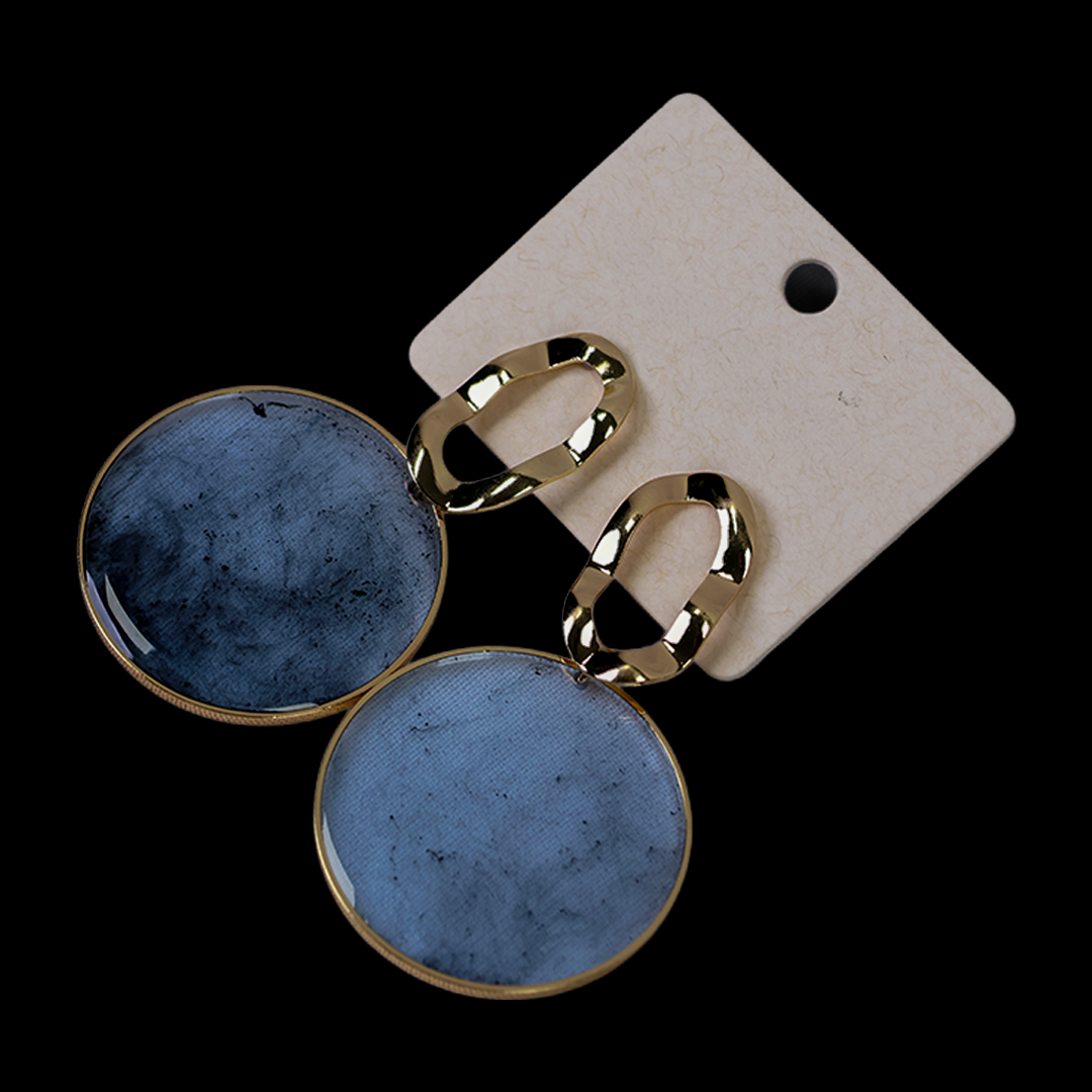Luxaura Contemporary Circular Stud