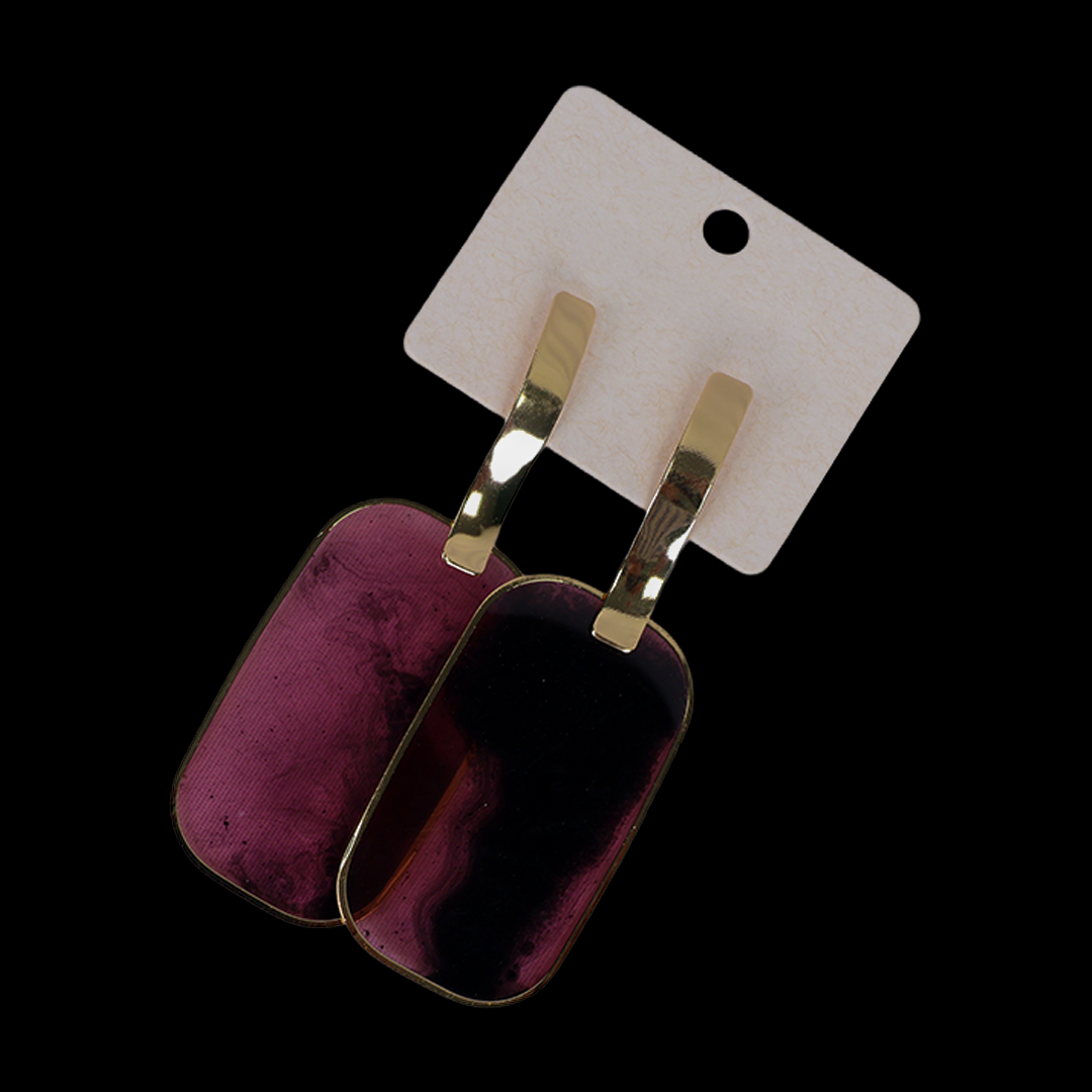 Luxaura Designer Geometeric Stud Earring