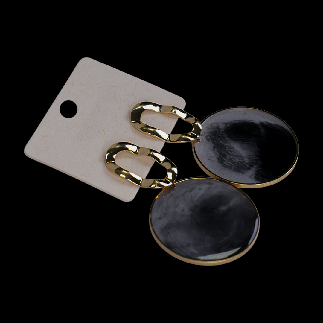 Luxaura Contemporary Circular Stud