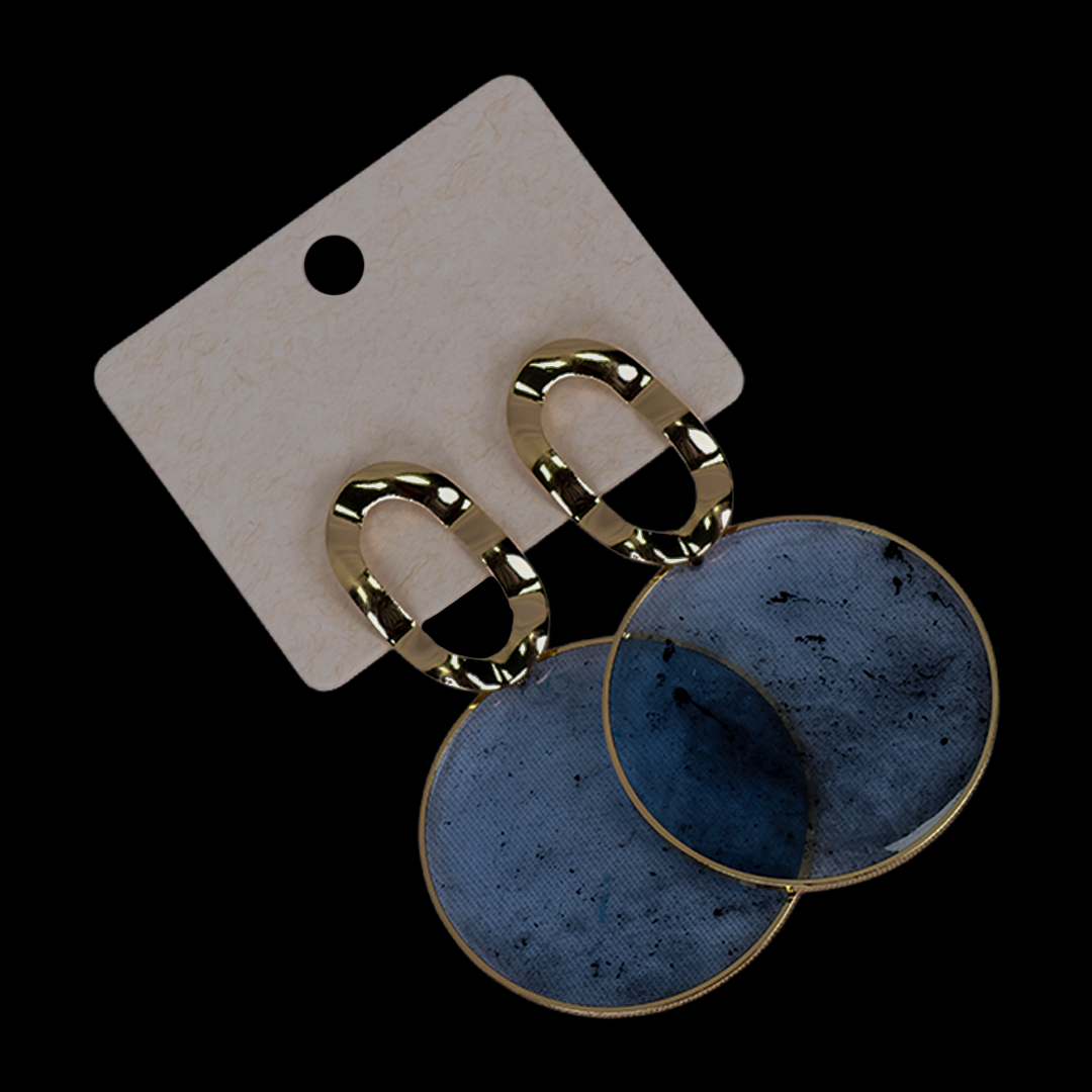 Luxaura Contemporary Circular Stud
