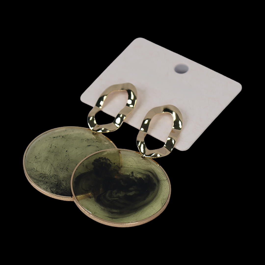 Luxaura Contemporary Circular Stud