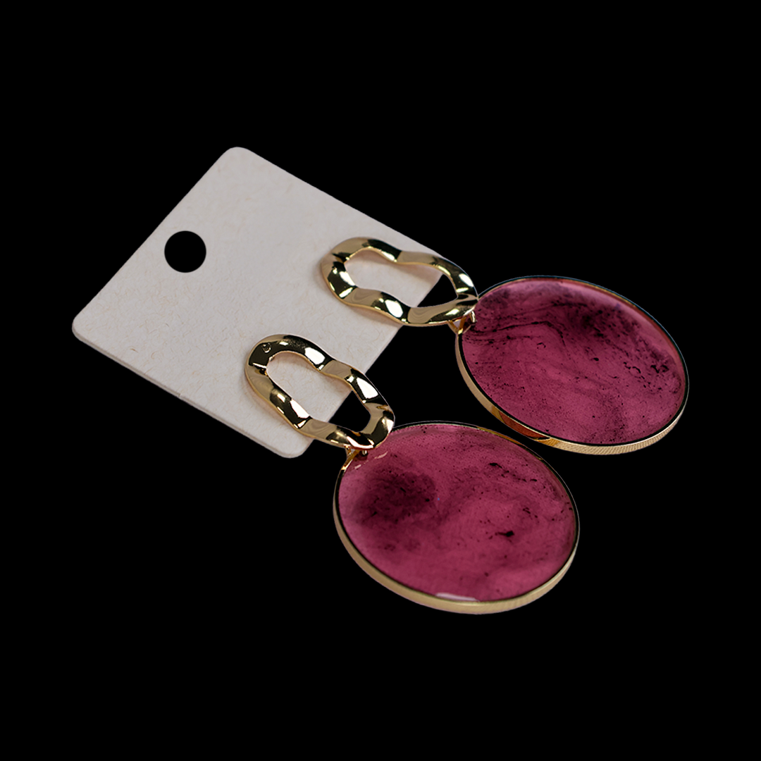Luxaura Contemporary Circular Stud