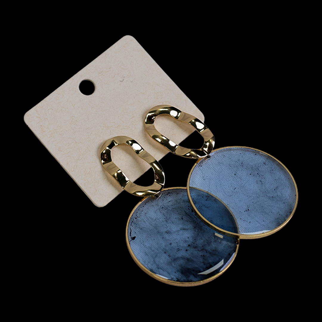Luxaura Contemporary Circular Stud