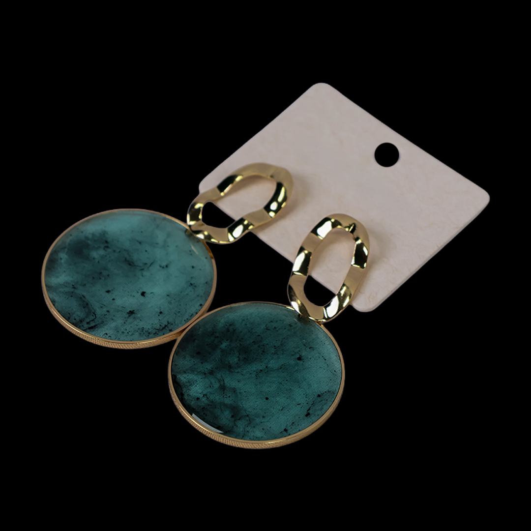 Luxaura Contemporary Circular Stud