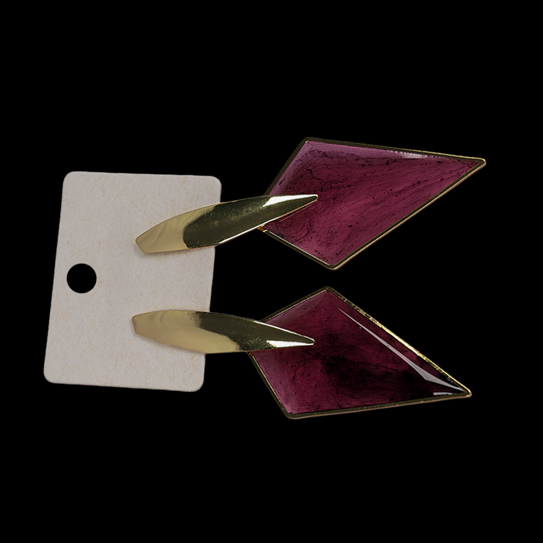 Luxaura Abstract Geometeric Studs