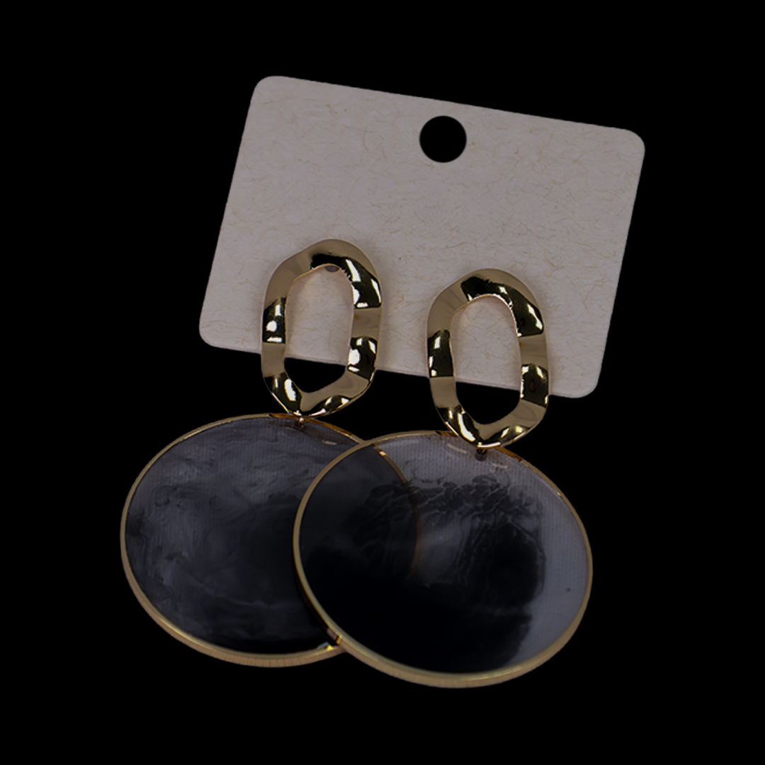 Luxaura Contemporary Circular Stud