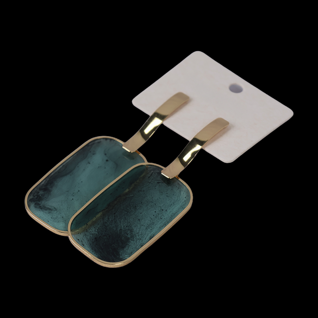 Luxaura Designer Geometeric Stud Earring
