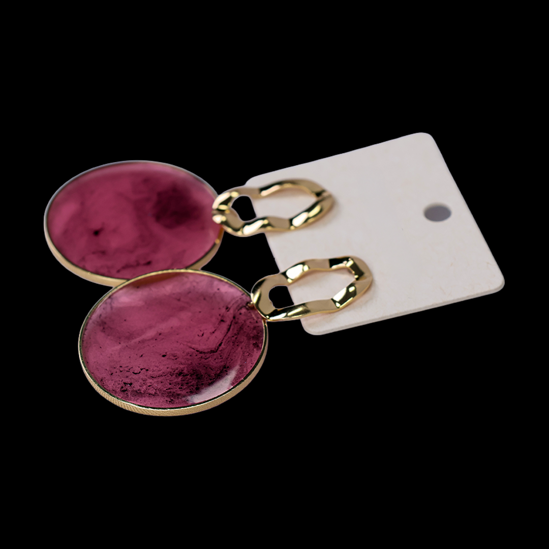 Luxaura Contemporary Circular Stud