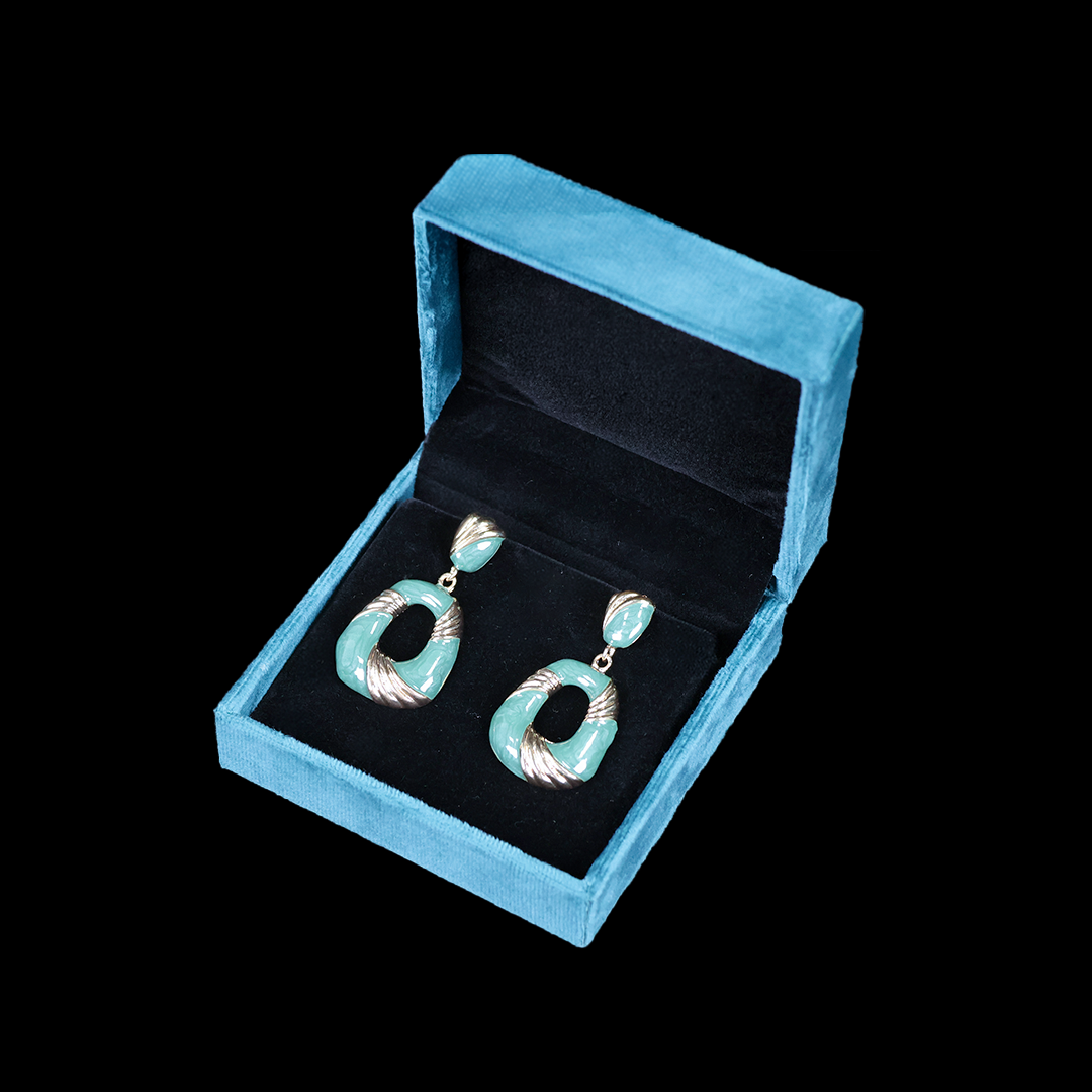 Modern Oval Earring