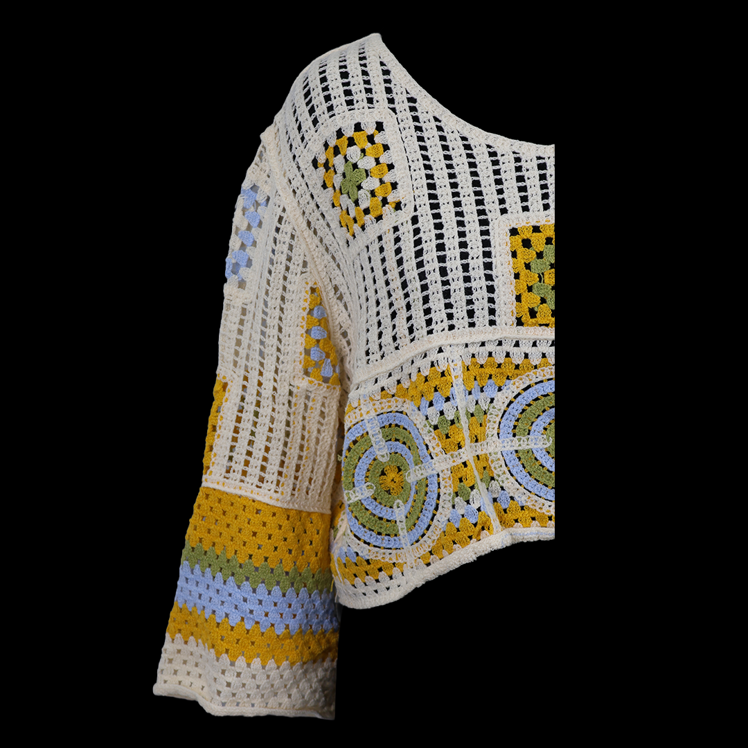 Crochet Over-Sized Crop Top