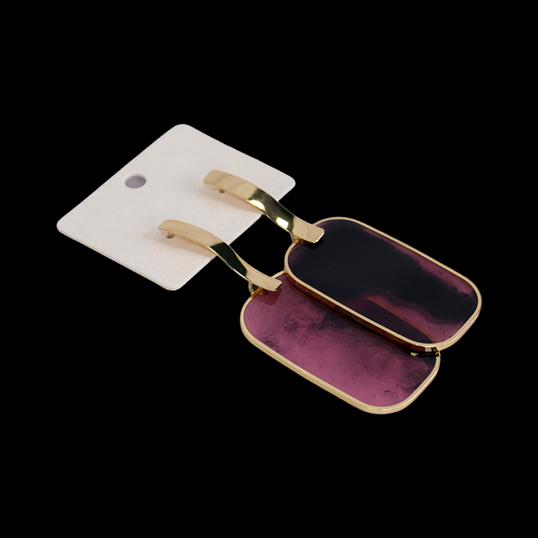 Luxaura Designer Geometeric Stud Earring
