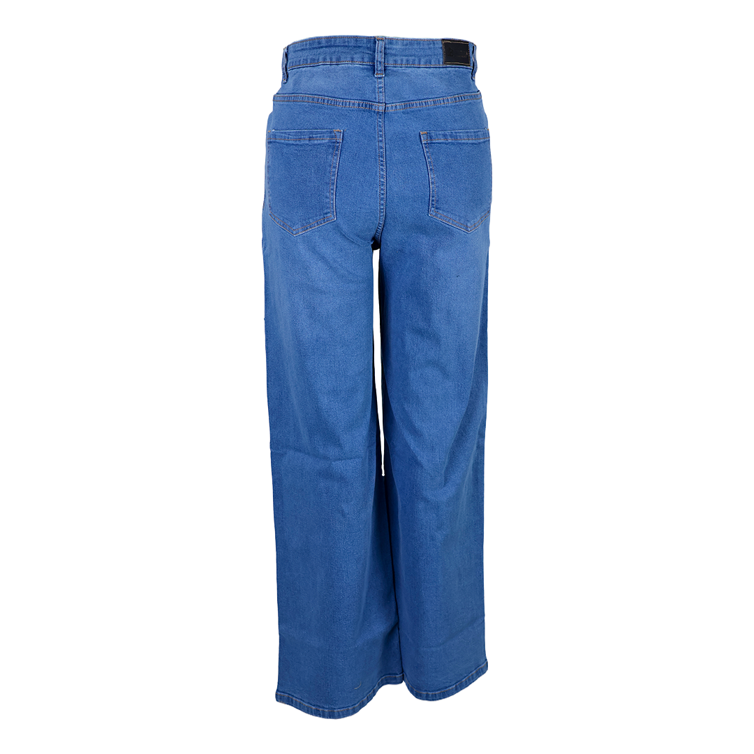 Side Stone Studed Straight Fit Jeans