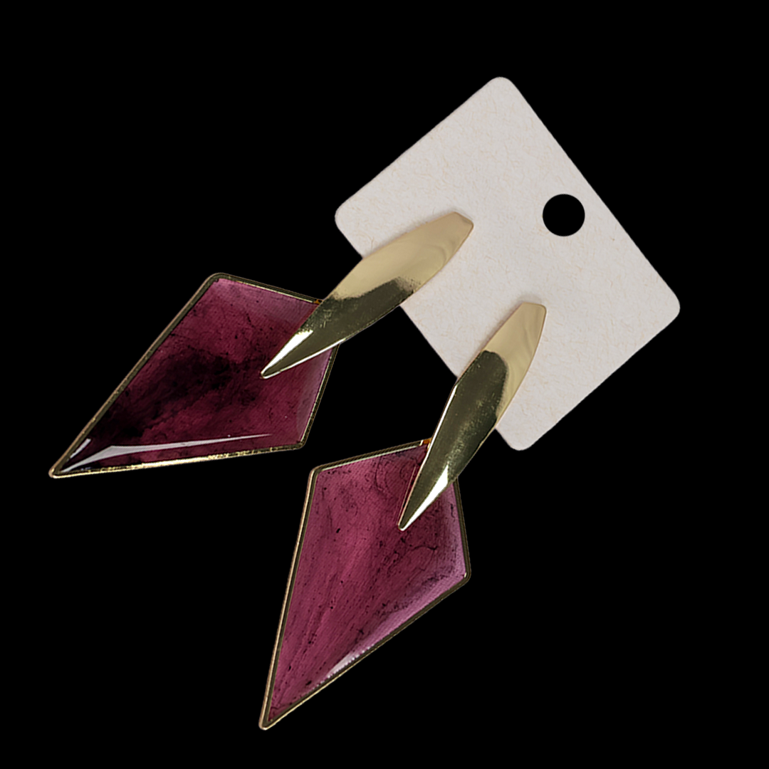 Luxaura Abstract Geometeric Studs