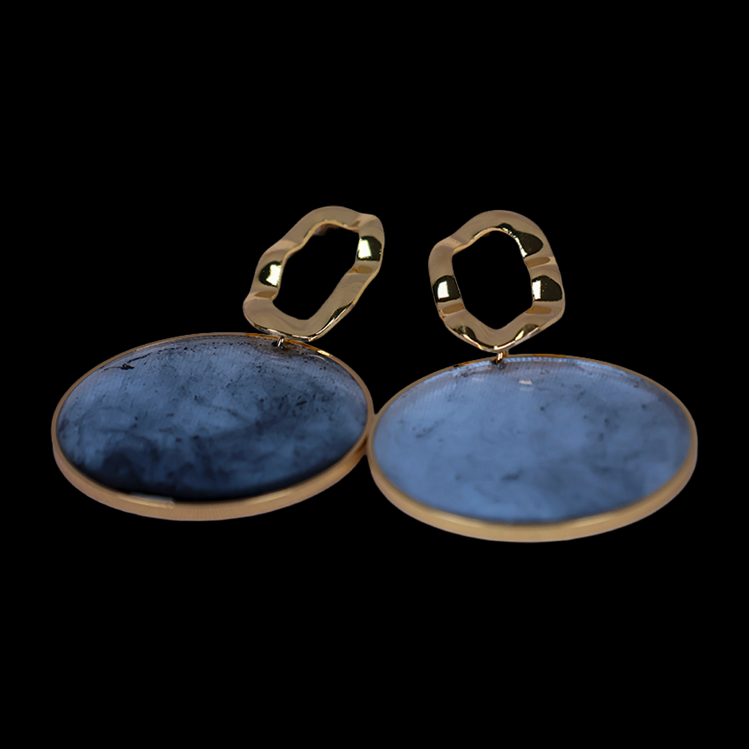 Luxaura Contemporary Circular Stud