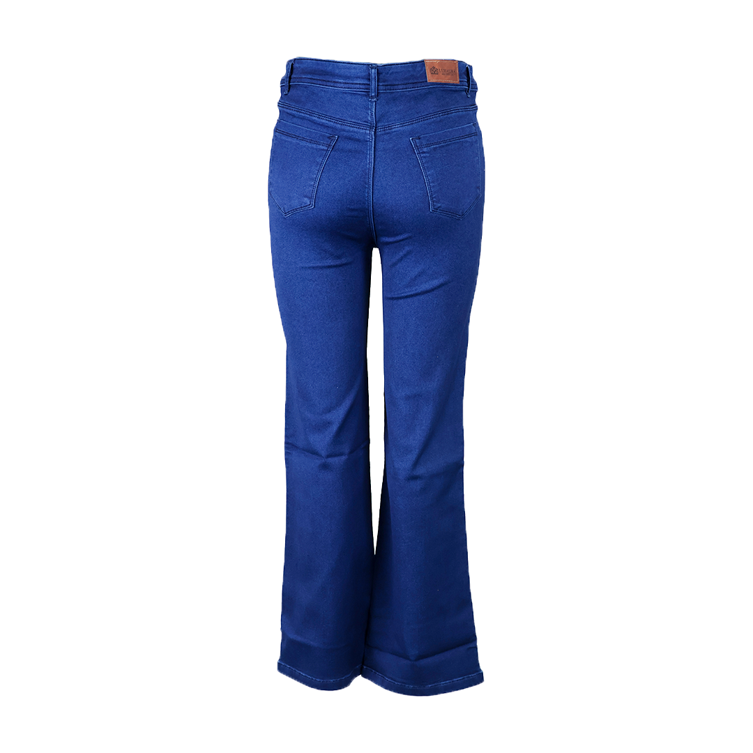 Black And White Stone Butterfly Straight Fit Jeans