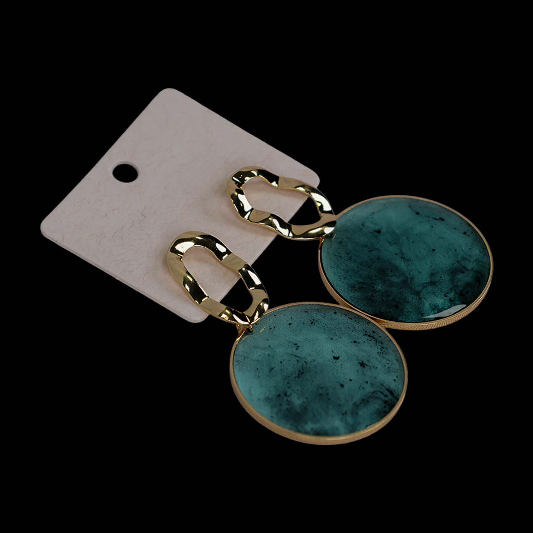 Luxaura Contemporary Circular Stud