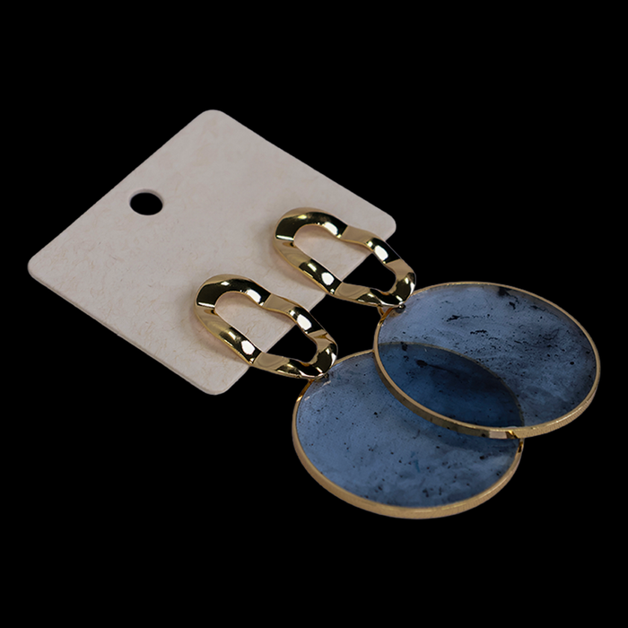 Luxaura Contemporary Circular Stud