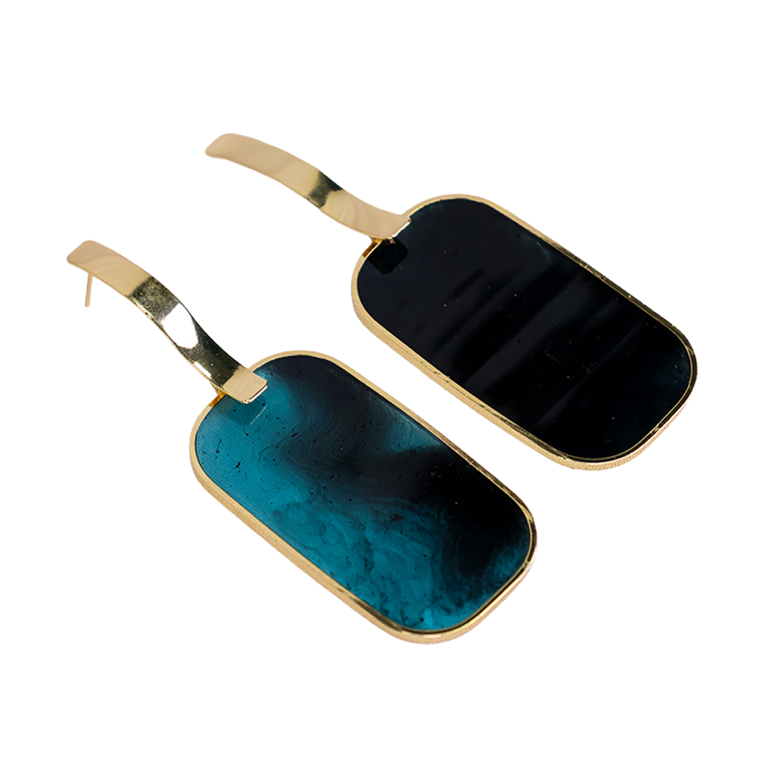 Luxaura Designer Geometeric Stud Earring