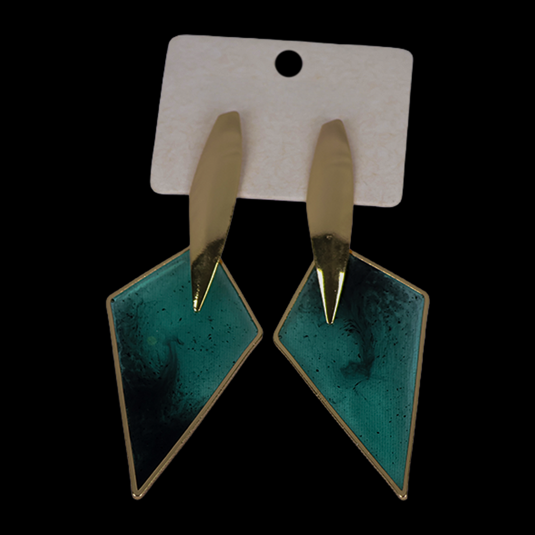 Luxaura Abstract Geometeric Studs