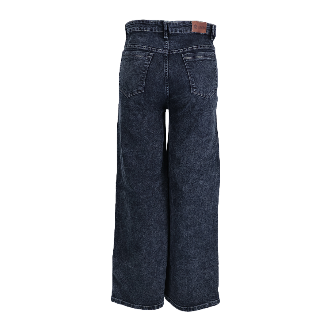 Butterfly Embroidery Loose fit Denim