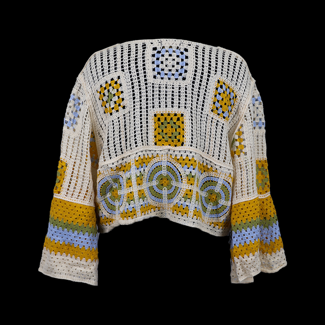 Crochet Over-Sized Crop Top
